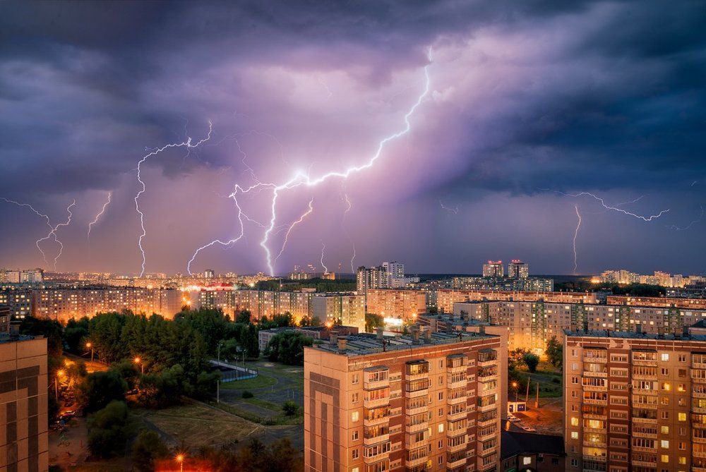 Наконец то гроза!