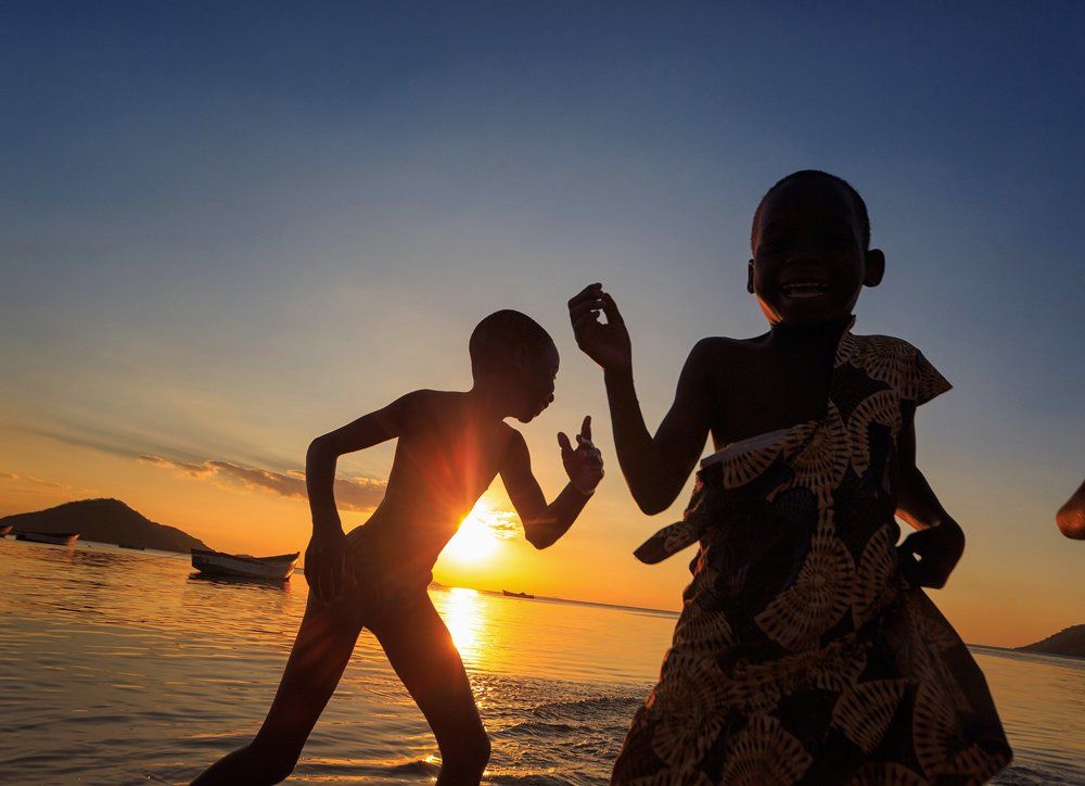 Берег озера Малави