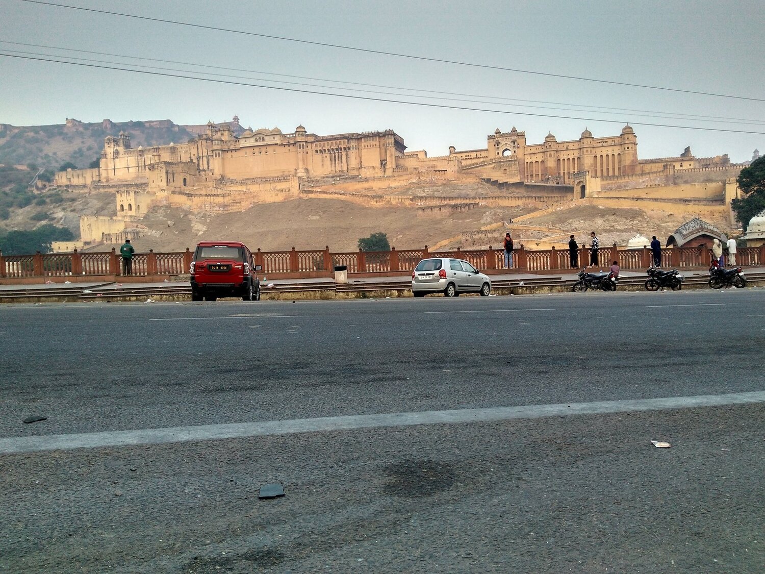 amber fort in the morning