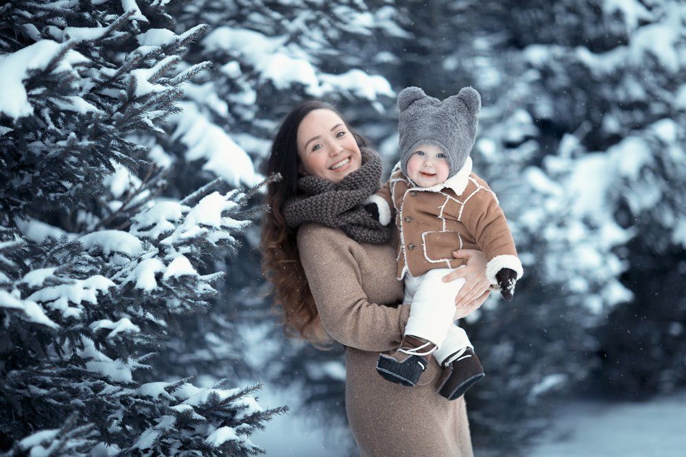 Пушистая зима.