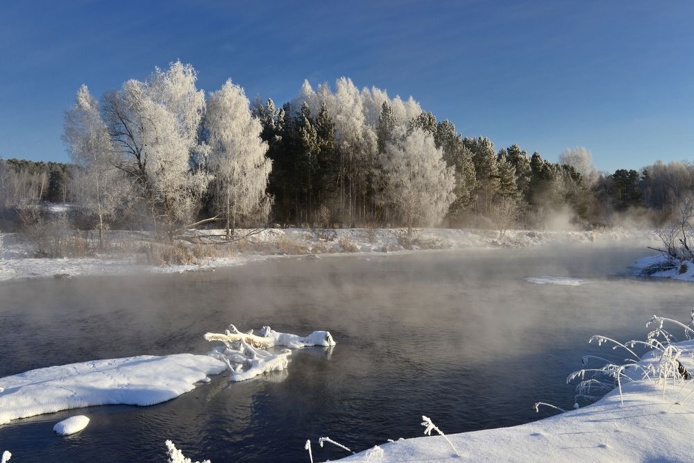 Морозный день