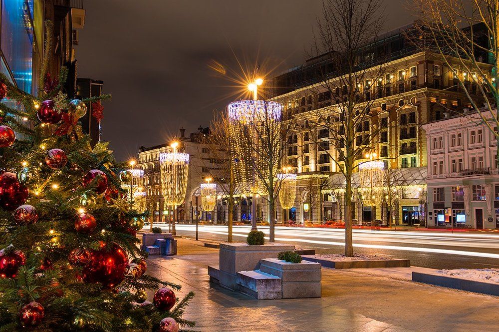 Москва новогодняя