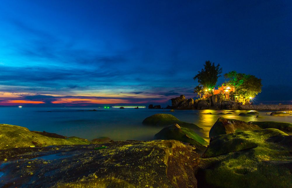 Night on Phu Quoc island