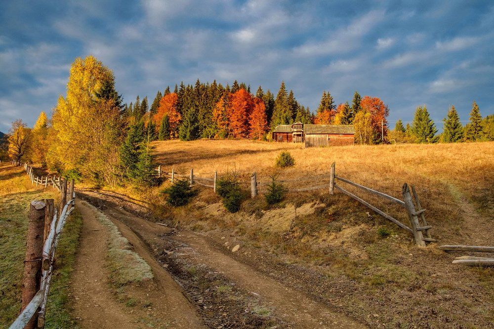 дорога в горы