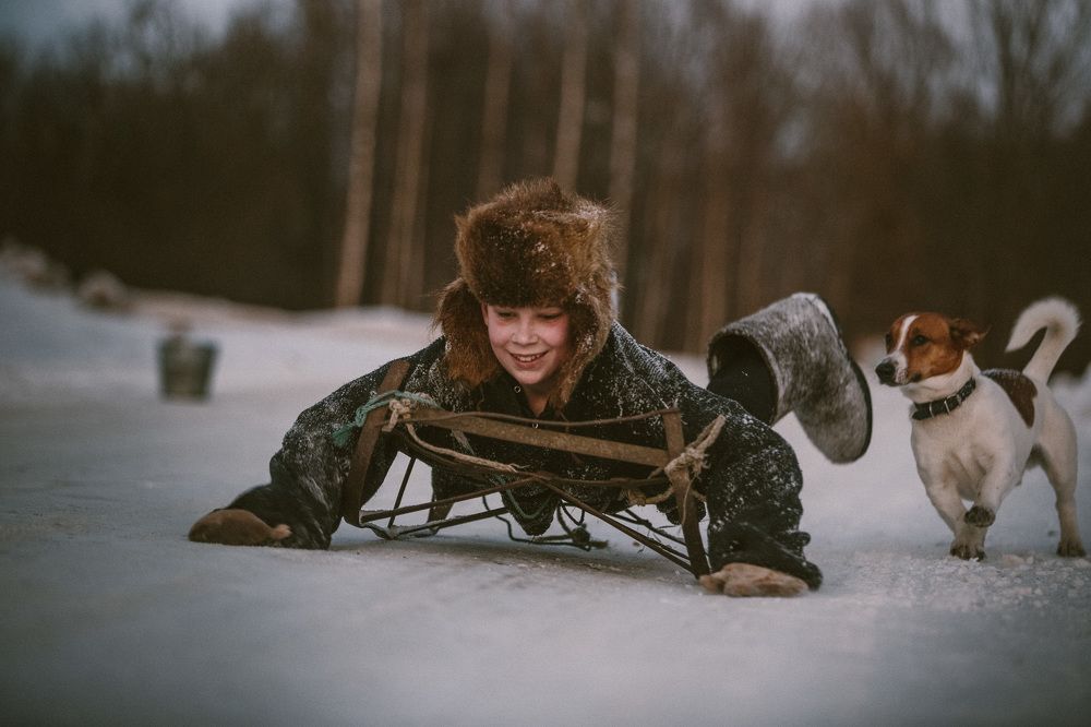 Деревенское детство