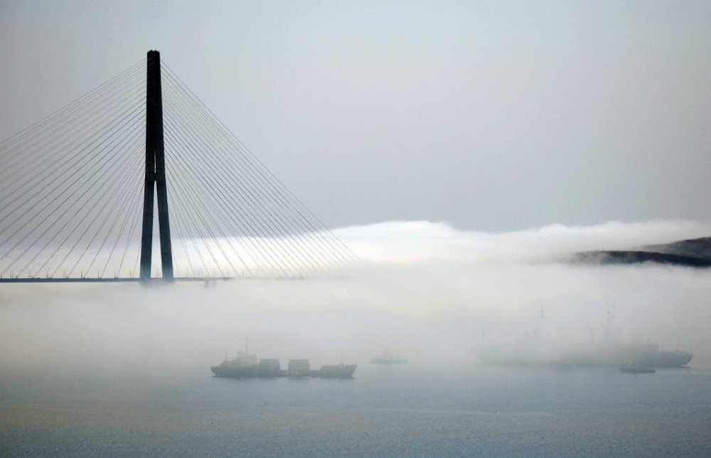 пролив Босфор Восточный. Владивосток.