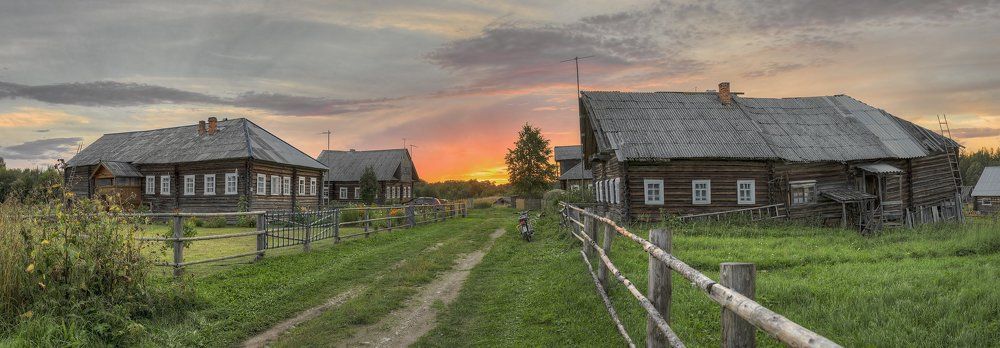 Деревенская улица.