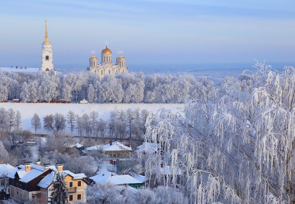 В пространстве зимы.