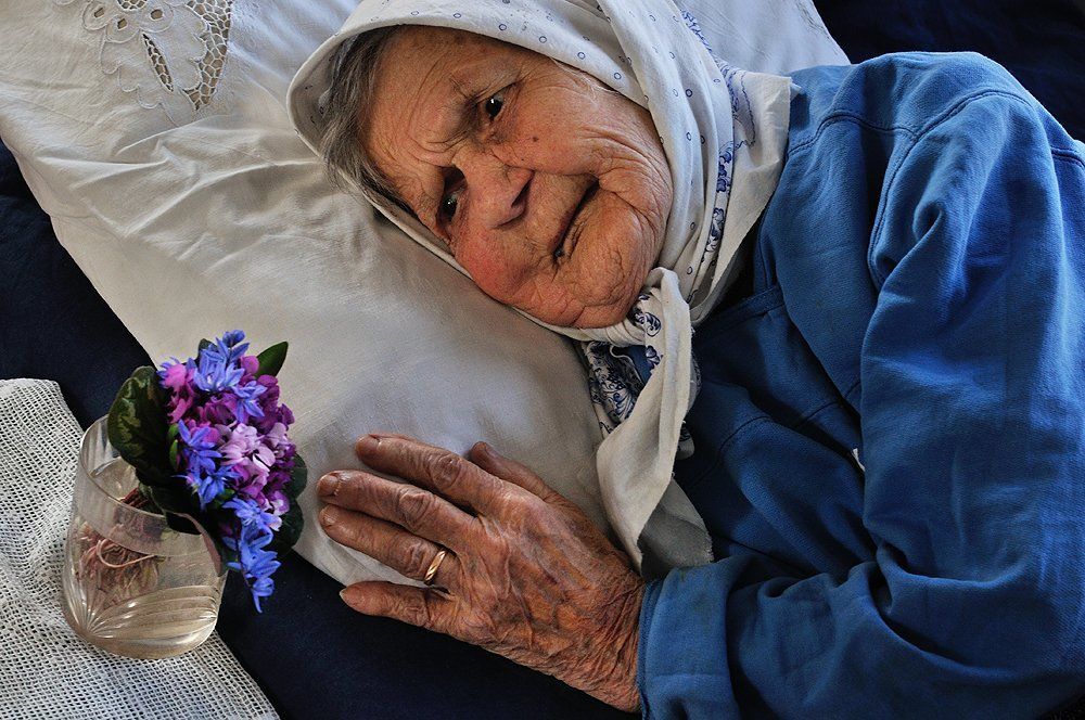 Букет для бабушки