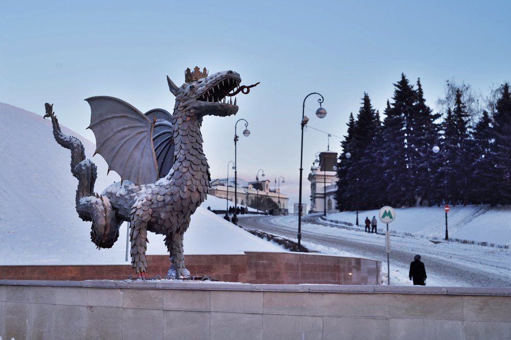 Зилант замерз