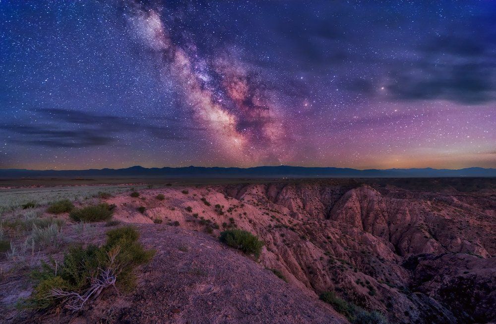 Каньон Жабыр. Летняя ночь