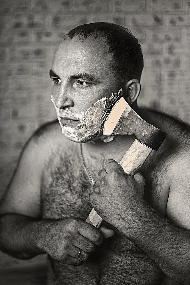 Суровый мужчина