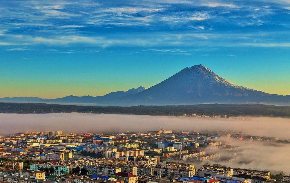 Утренний Петропавловск-Камчатский