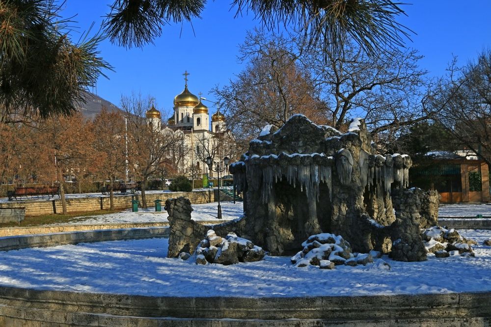 зимний день