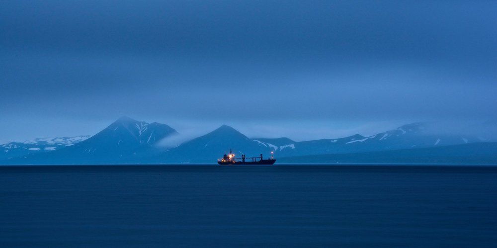 У берегов Парамушира.