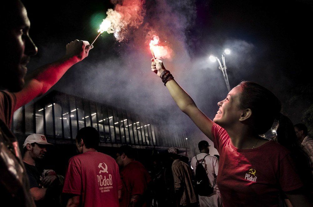 The smile before the storm