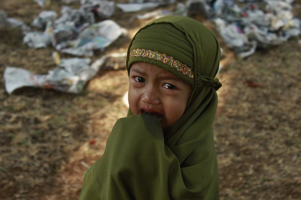 When the children cry