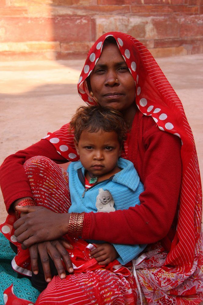 Индия. Мадонна.