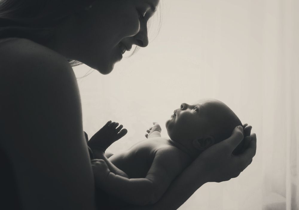 в маминых руках