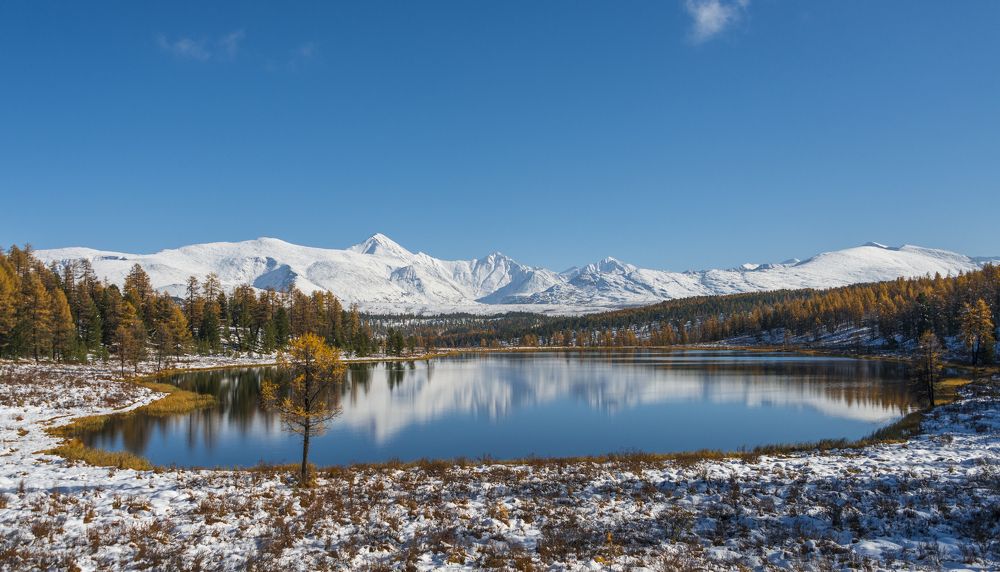 Осень на озере Киделю