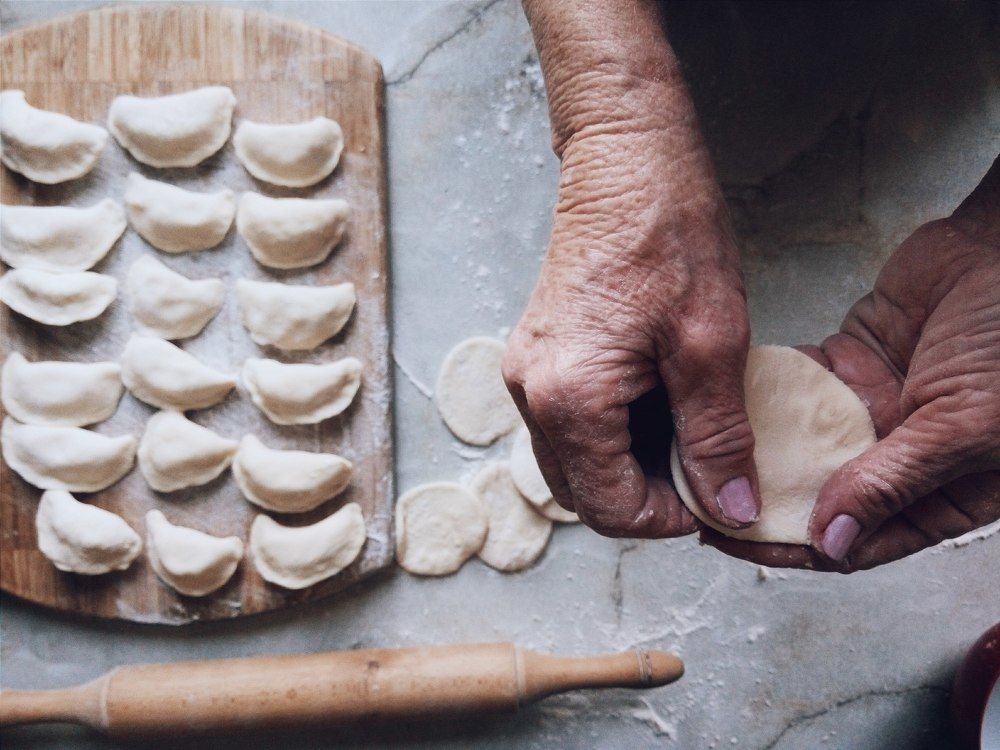 Любимые бабушкины руки