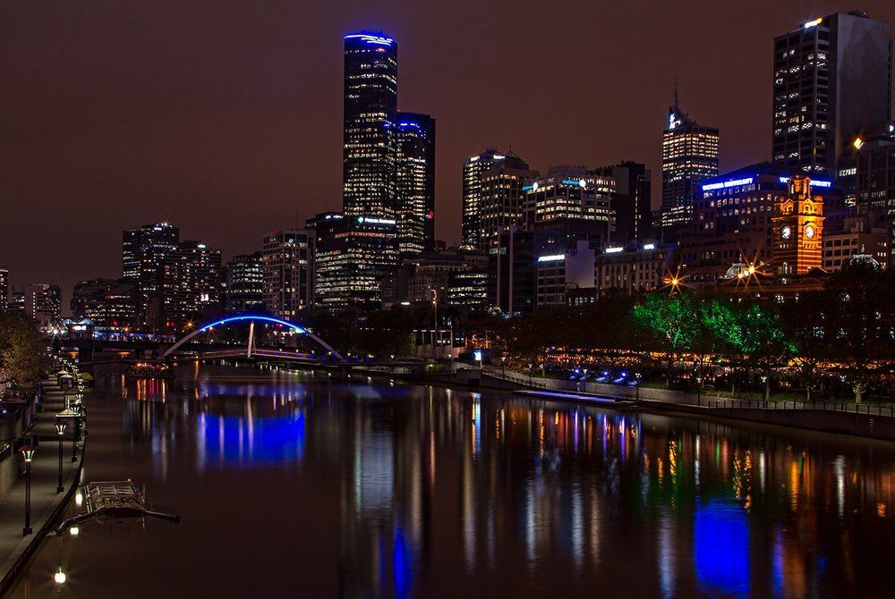 Вечерний Мельбурн