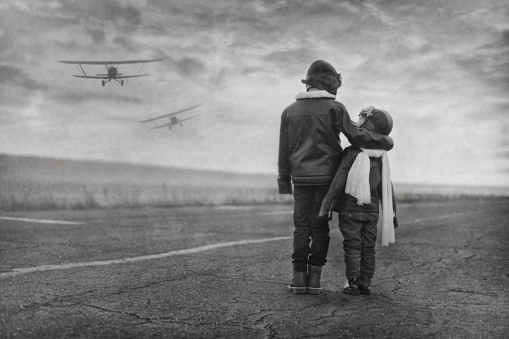 One day we're gonna fly too...