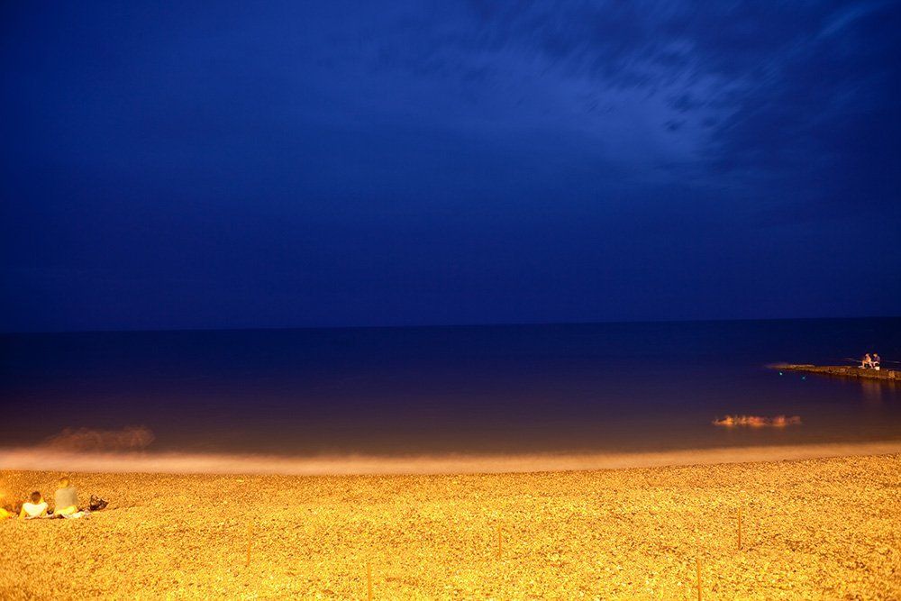 The Black sea coast in Adler