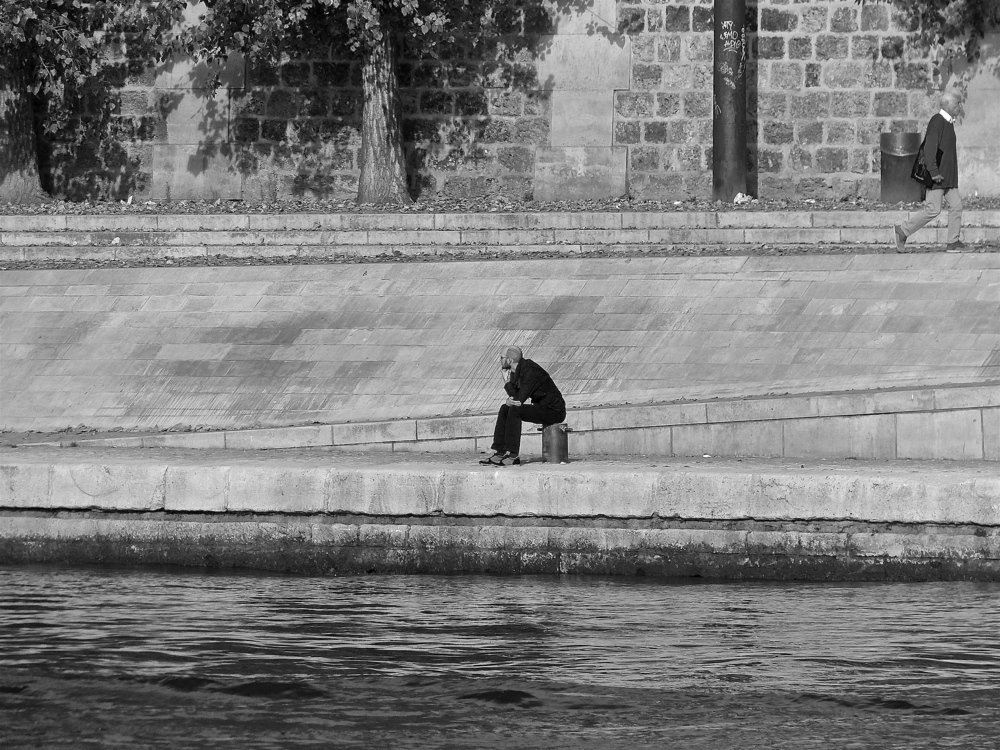 The man who passes and the man who stays