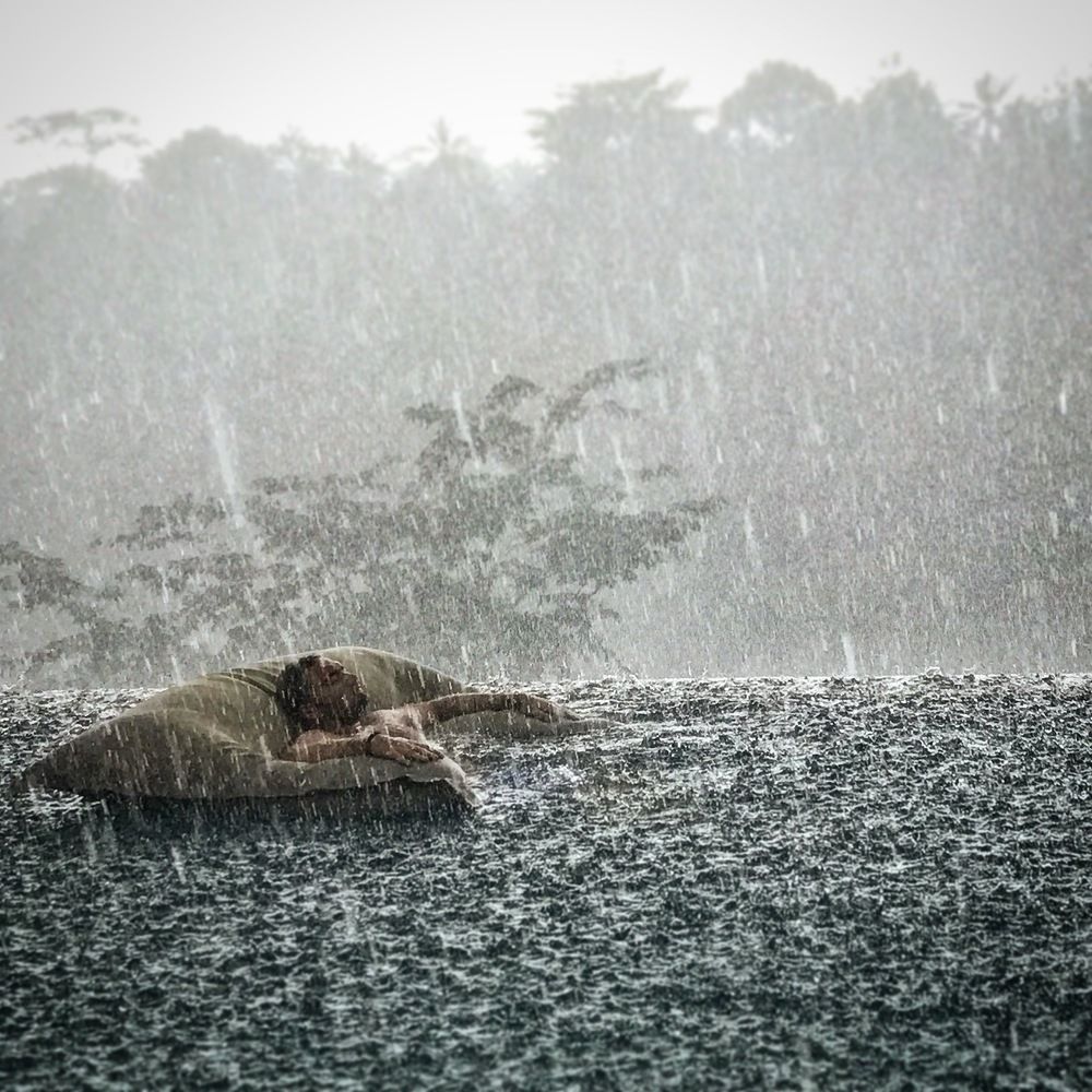 My raining Ubud