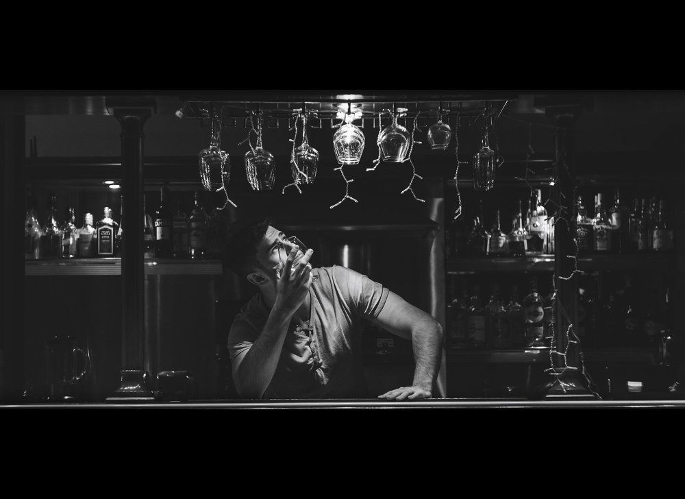 За работой (автопортрет)