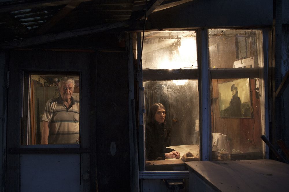 Автопортрет с дедушкой