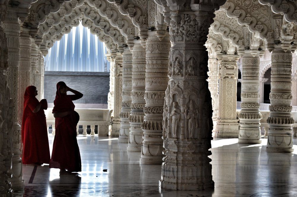 Praying for the new arrival