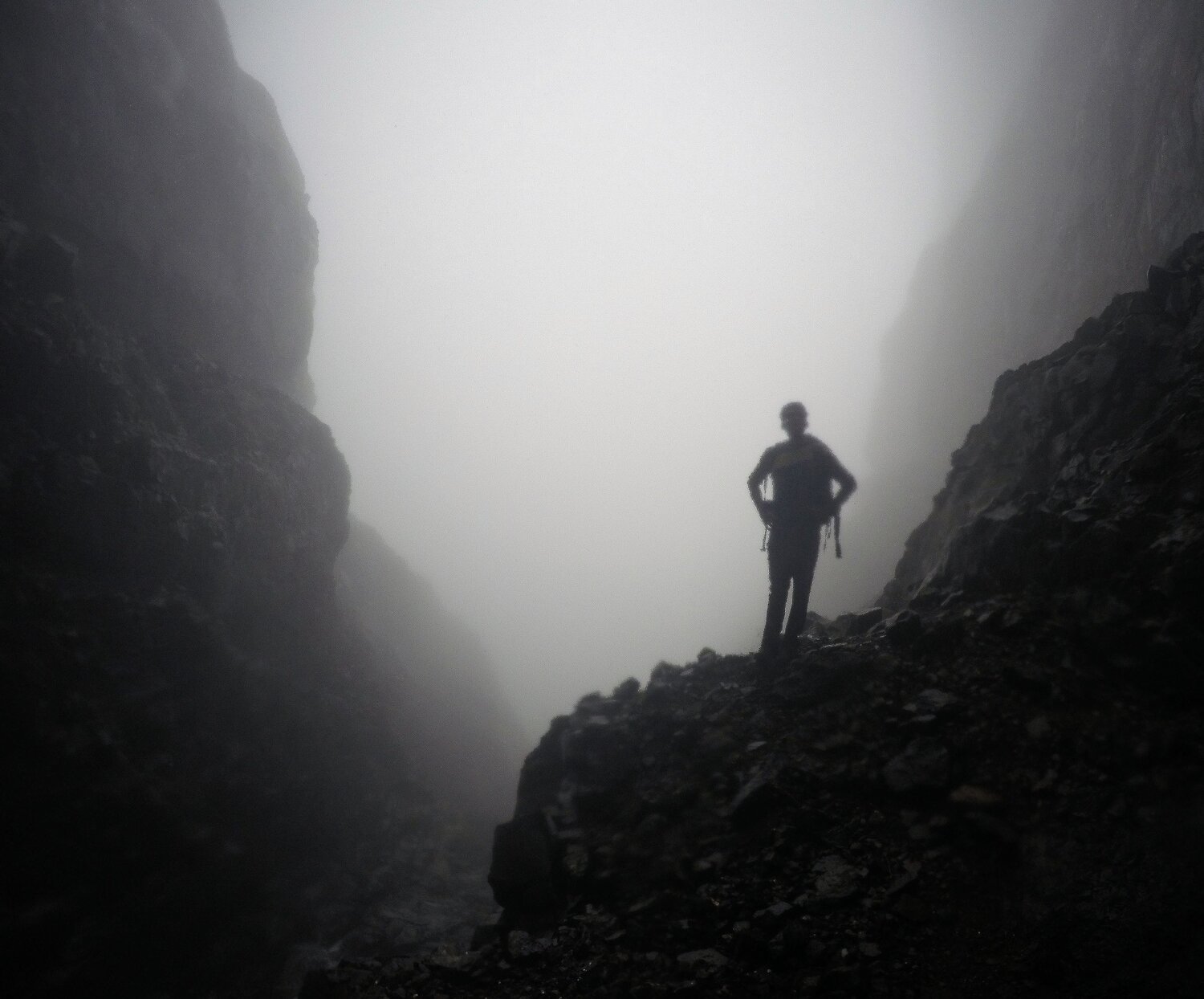 Lost in the depth of gorge