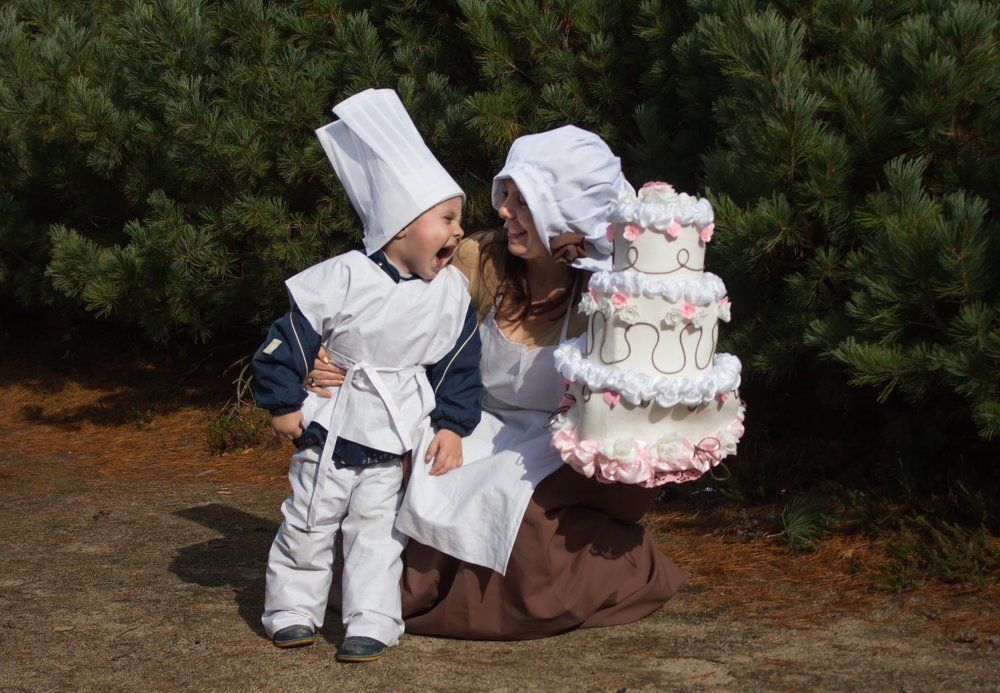 - Дай, кусочек!