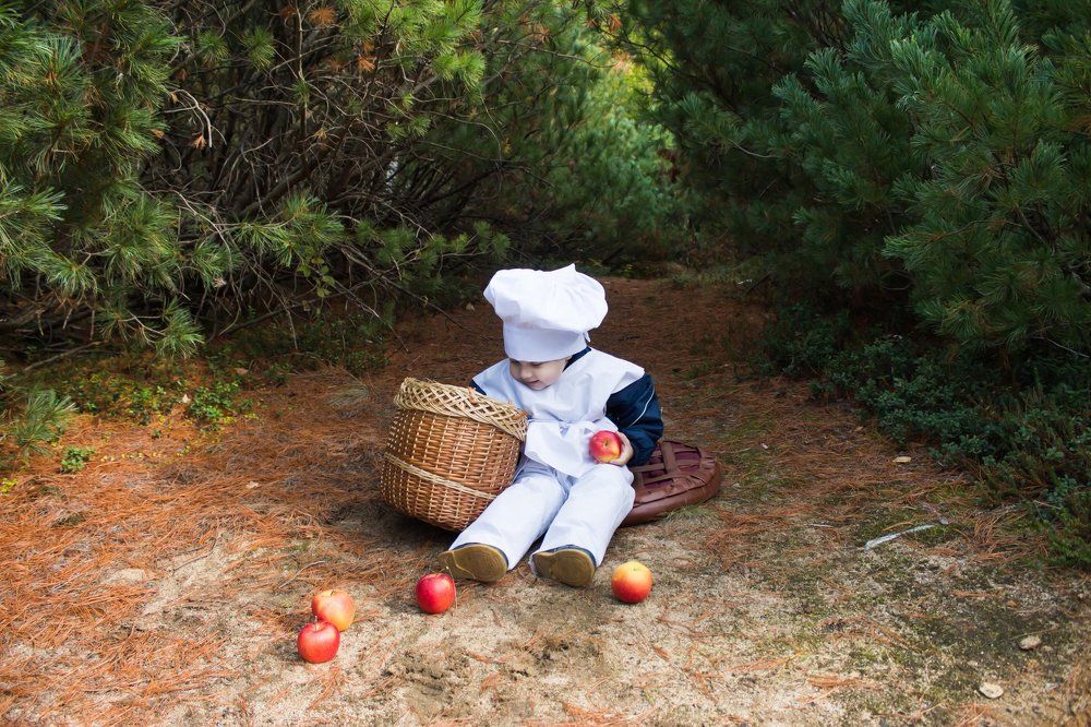 - Что еще в корзинке?