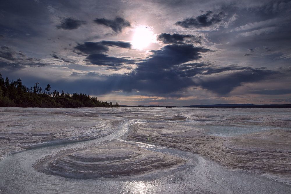 Горячий лёд.