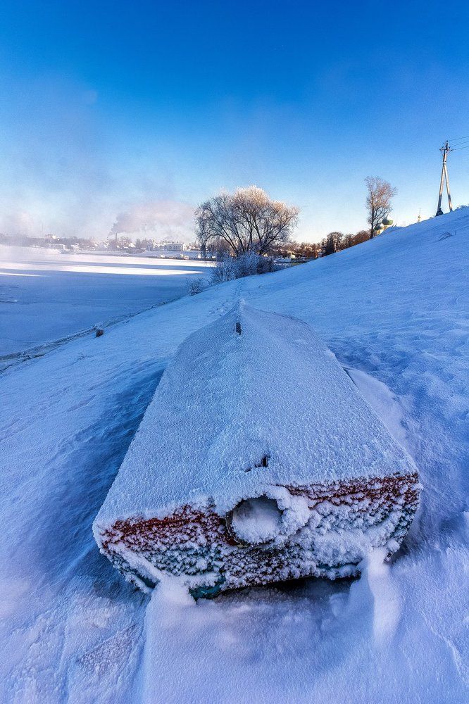 Зимняя лодка