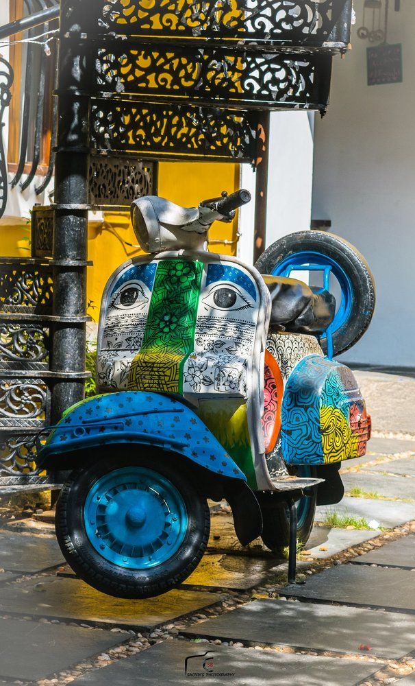 Colourful Scooter.....