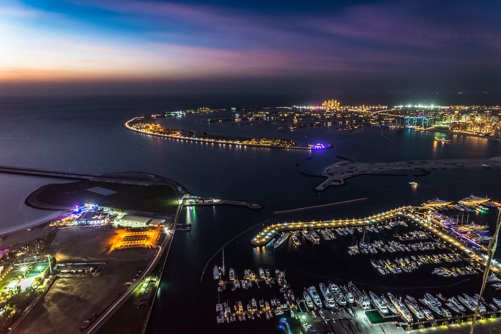 Divine light over the Palm