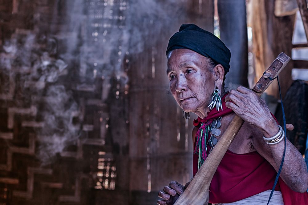 The Old Kayan Woman