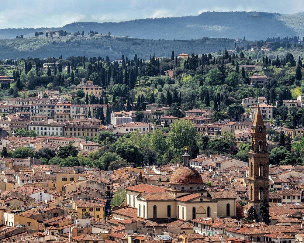 Голубые-зеленые дали