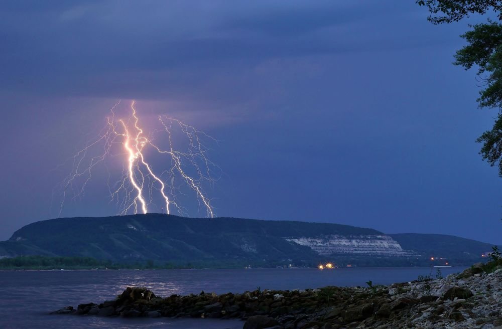 Гроза на Волге