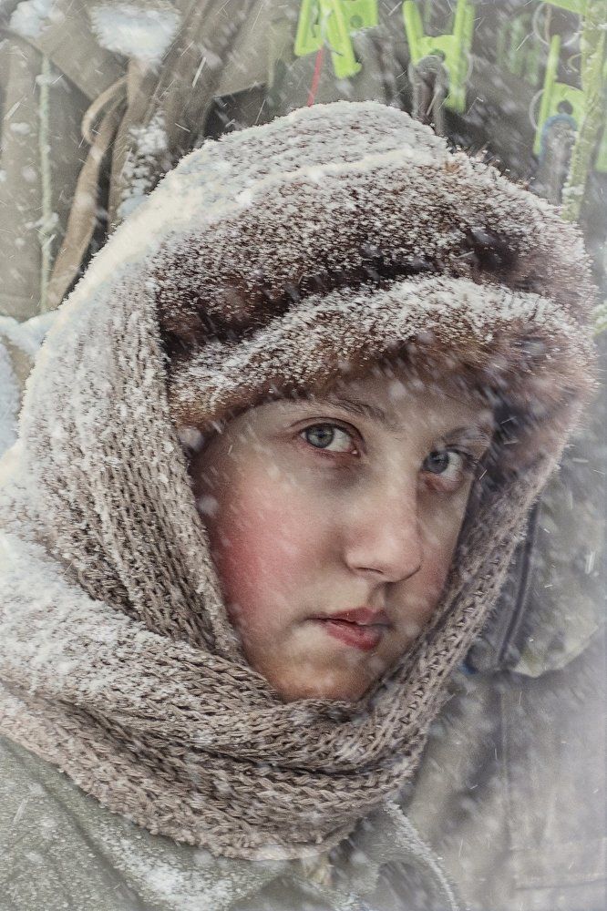 январский снегопад