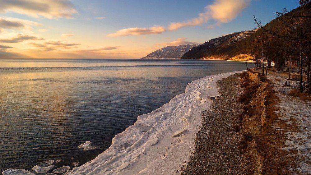 Байкал в январе