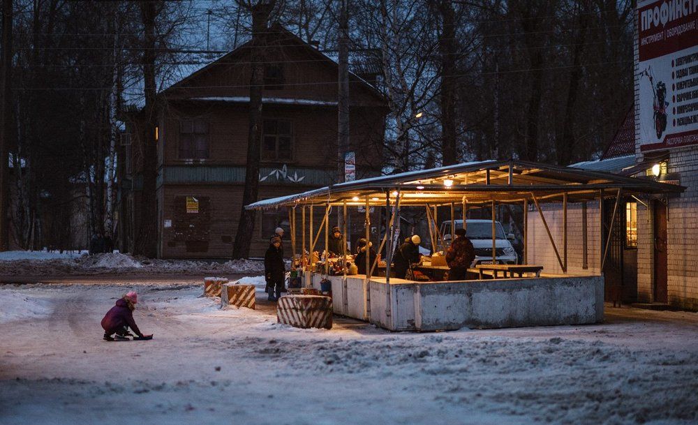 Вечер. Развалины геометрии