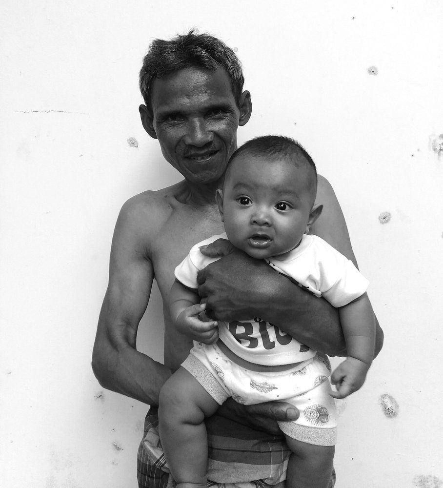 Baby & grandpa