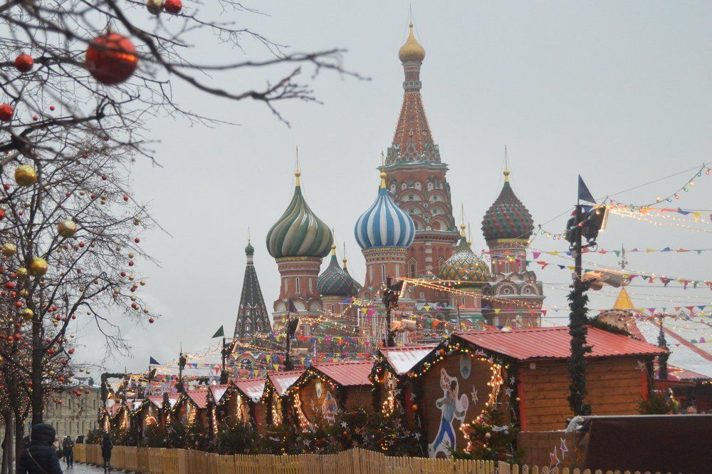 Новогодняя Москва