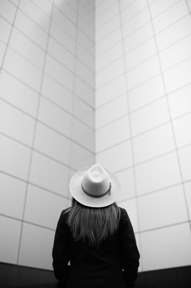 the girl in the hat