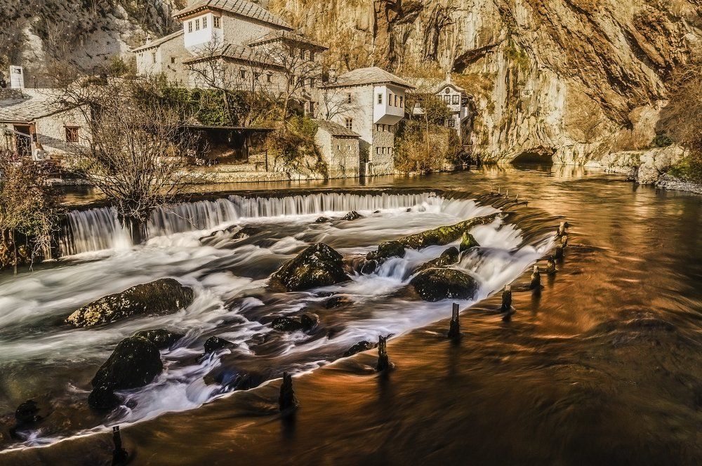 River Buna with Monastery of Dervishes